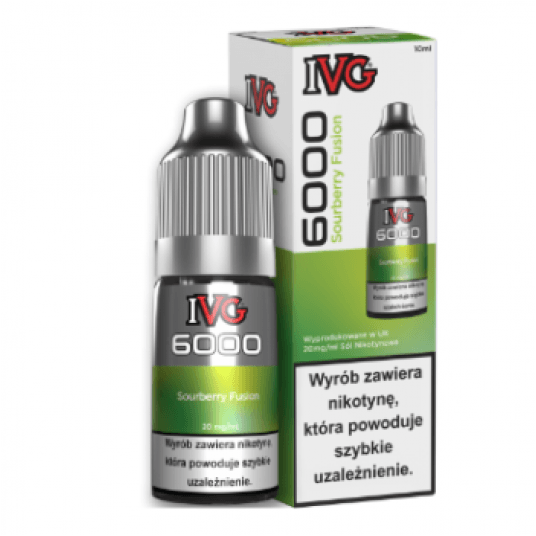 Liquid IVG 6000 Salt 20mg 10ml Sourberry Fusion