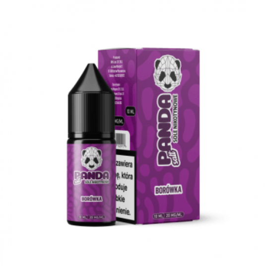 Liquid Panda Salt 10ml Borówka 20mg