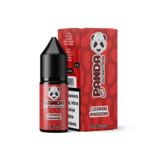 Liquid Panda Salt 10ml Czerwone Winogrono 20mg