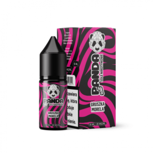 Liquid Panda Salt 10ml Gruszka Morela 20mg
