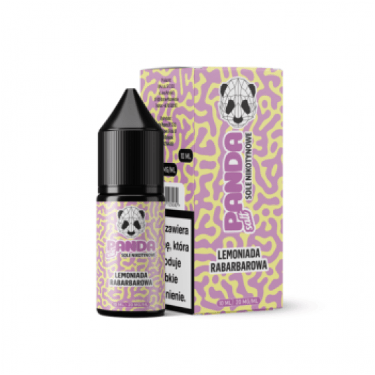 Liquid Panda Salt 10ml Lemoniada Rabarbarowa 20mg