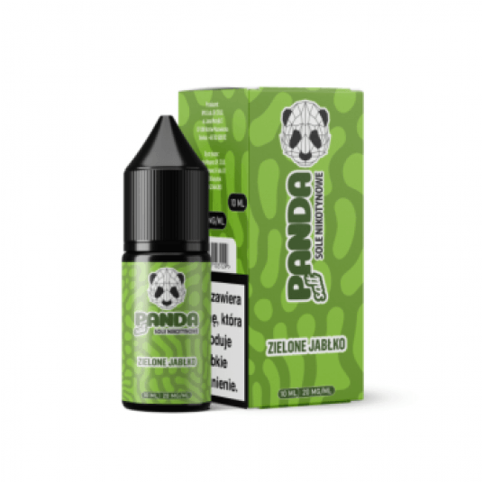 Liquid Panda Salt 10ml Zielone Jabłko 20mg
