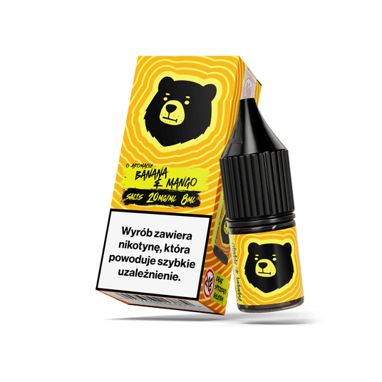 Liquid Salt Go Bears o aromacie Banana & Mango 20mg 8ml -zdjęcie numer 1