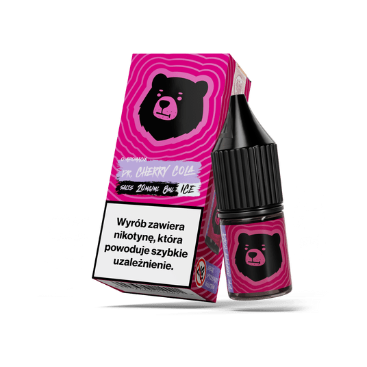Liquid Salt Go Bears o aromacie Dr. Cherry Cola Ice 20mg 8ml -zdjęcie numer 1