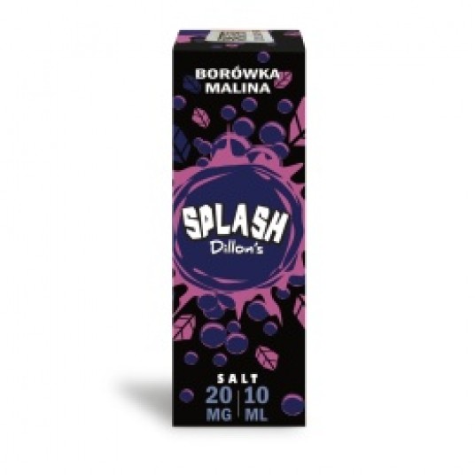 LIQUID SPLASH 10 ML BORÓWKA MALINA 20 MG
