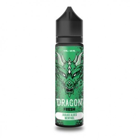 Longfill Dragon Fresh 9/60 Jabłko Aloes Menthol
