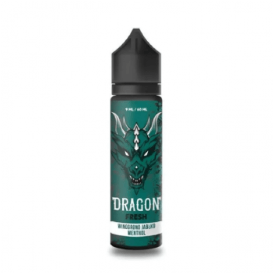 Longfill Dragon Fresh 9/60 Winogrono Jabłko Menthol