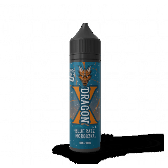 Longfill Dragon X Panda Eksperyment 10/60 Blue Razz Moroszka