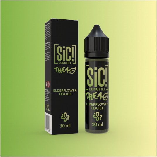 Longfill SIC! 10ml - Elderflower Tea Ice 10ml 0mg