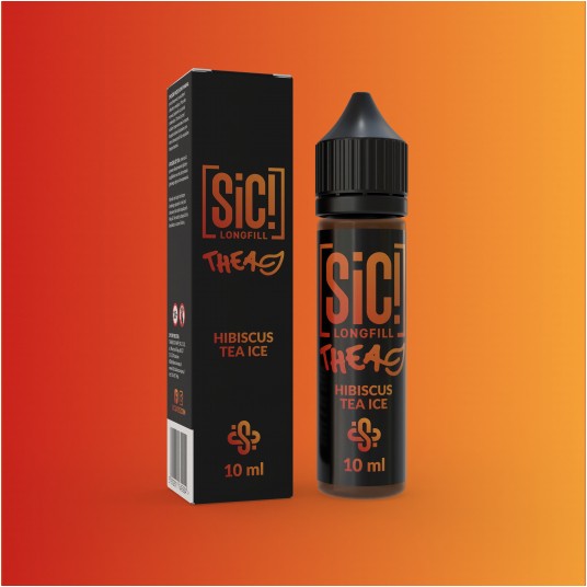 Longfill SIC! 10ml - Hibiscus Tea Ice 10ml 0mg