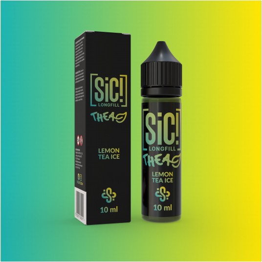 Longfill SIC! 10ml - Lemon Tea Ice 10ml 0mg