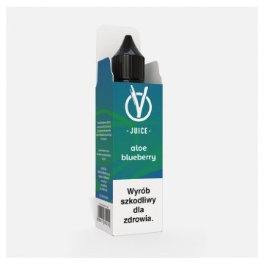 Longfill VJUICE 10ml (ALOE BLUEBERRY) 0mg -zdjęcie numer 1