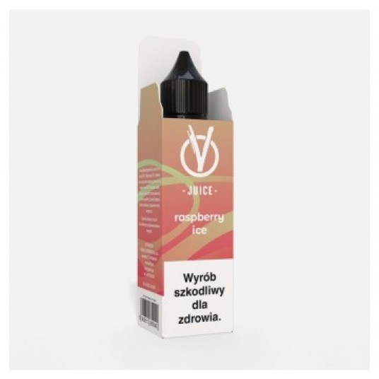Longfill VJUICE 10ml (RASPBERRY ICE) 0mg -zdjęcie numer 1