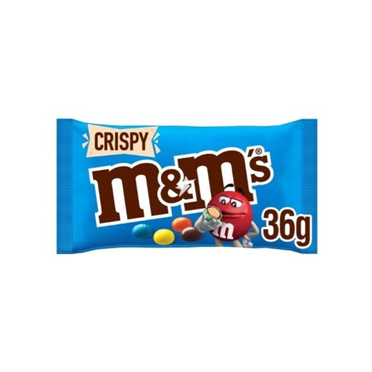 M&M's Crispy Niebieskie 36g/24 IMP -zdjęcie numer 1