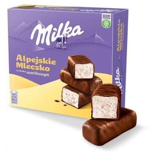 Milka Alpejskie Mleczko Waniliowe 165g/14 -zdjęcie numer 1