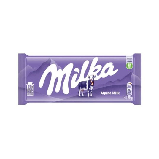 Milka Czek. Alpine Milk Mleczna 80g/27 IMP -zdjęcie numer 1