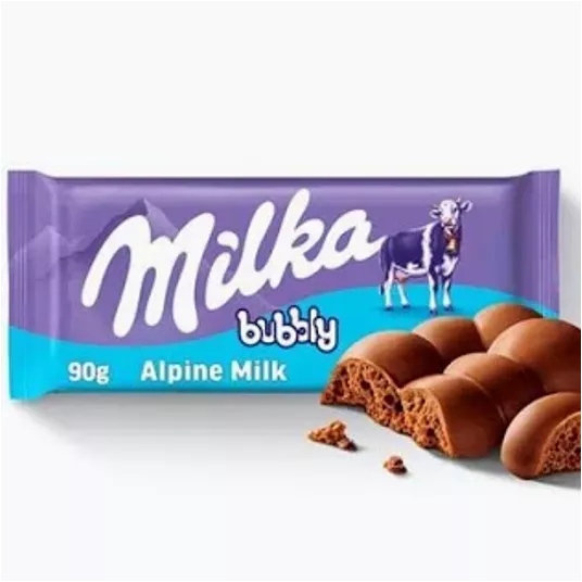 Milka Czekolada Bubbly Milk 90g/14 -zdjęcie numer 1