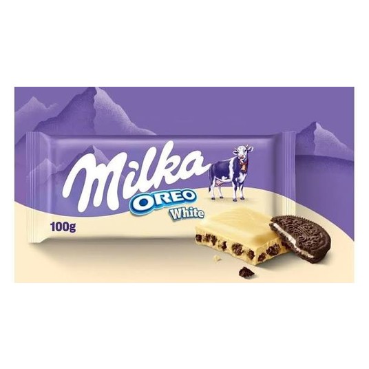 Milka Czekolada Oreo White 100g/22 -zdjęcie numer 1