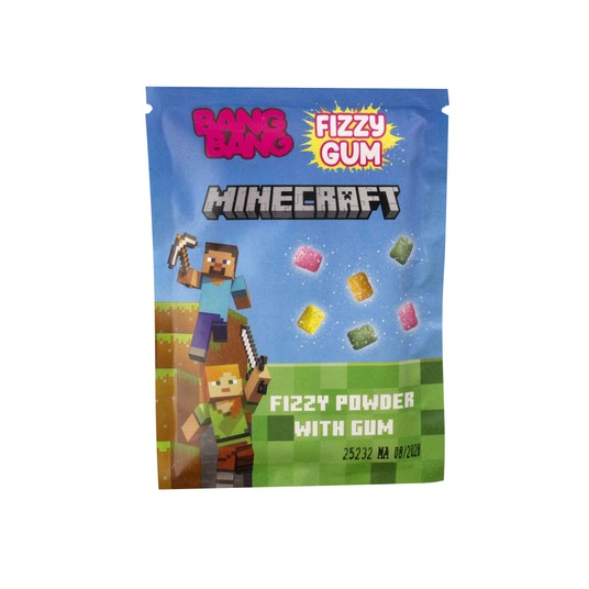 Minecraft Bang Bang Fizzy Gum 20szt. -zdjęcie numer 1