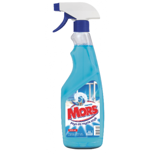 MORS Płyn do mycia szyb atomizer MORS 0,5 L - Morski -zdjęcie numer 1