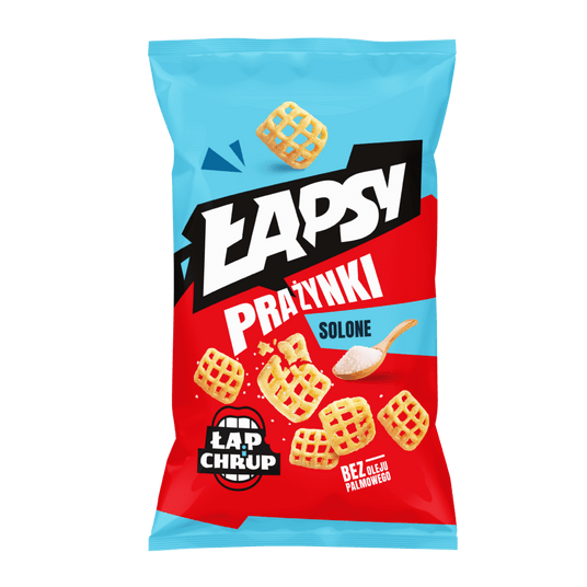 PRAŻYNKI ŁAPSY 110G KRATKA SOLONE K16 -zdjęcie numer 1