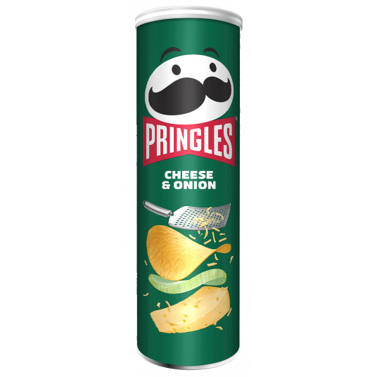 PRINGLES chipsy 165g CHEESE&ONION
