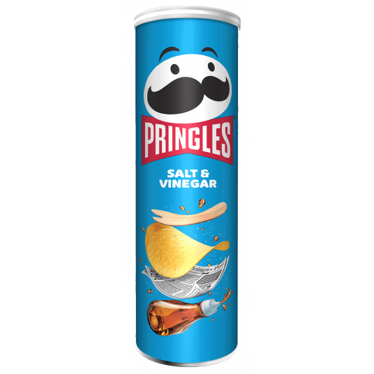 PRINGLES chipsy 165g SALT&VINEGAR