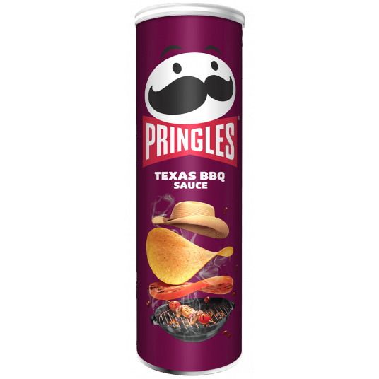 PRINGLES chipsy 165g TEXAS BBQ SAUCE