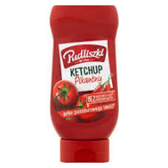 Pudliszki Ketchup Pikantny 480g/8 -zdjęcie numer 1
