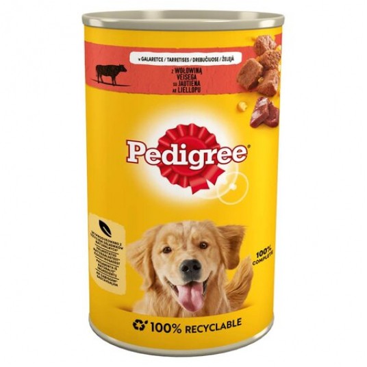 Puszka Pedigree 1,2kg Wołowina
