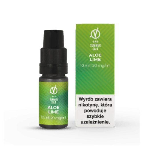 *SALT VBAR ALOE LIME 10ml 20mg -zdjęcie numer 1