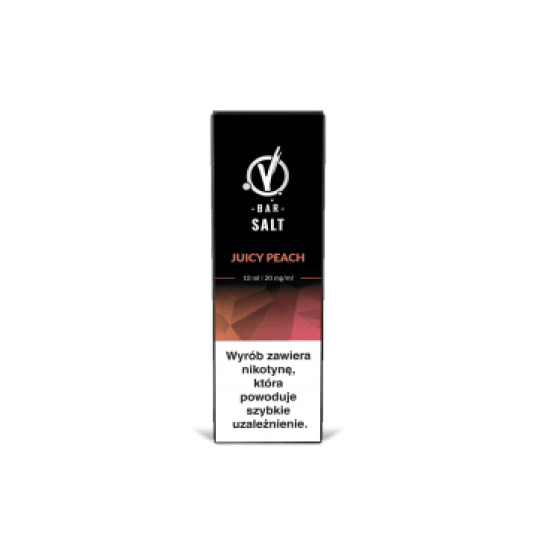 *SALT VBAR JUICY PEACH 10ml 20mg -zdjęcie numer 1