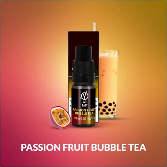 SALT VBAR PASSION FRUIT BUBBLE TEA 10ml 20mg