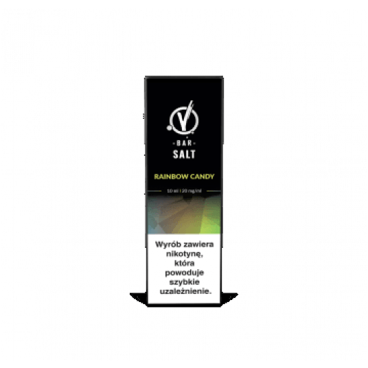SALT VBAR RAINBOW CANDY 10ml 20mg