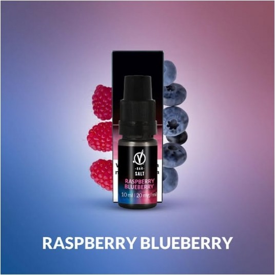 *SALT VBAR RASPBERRY BLUEBERRY 10ml 20mg -zdjęcie numer 1