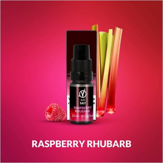 SALT VBAR RASPBERRY RHUBARB 10ml 20mg