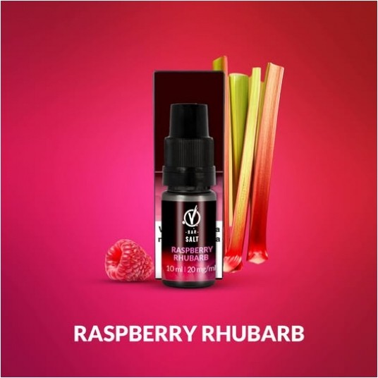 *SALT VBAR RASPBERRY RHUBARB 10ml 20mg -zdjęcie numer 1