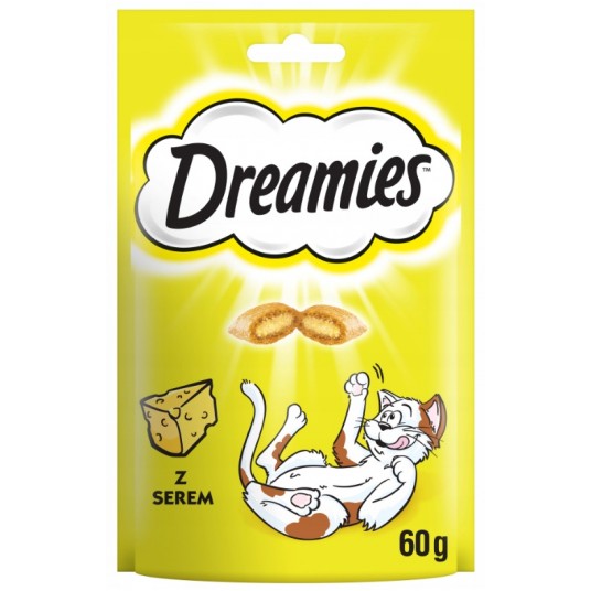 Saszetka Dreamies 60g Z Serem