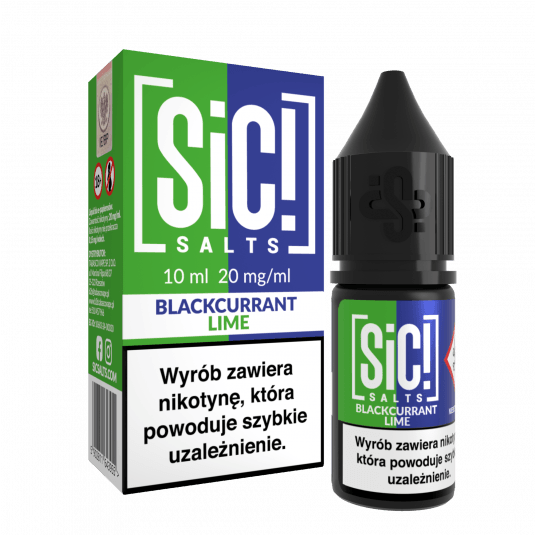 Sic Salt - Blackcurrant Lime 10ml 20mg
