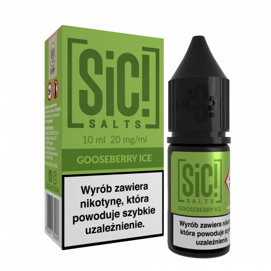 Sic Salt - Gooseberry ice 10ml 20mg