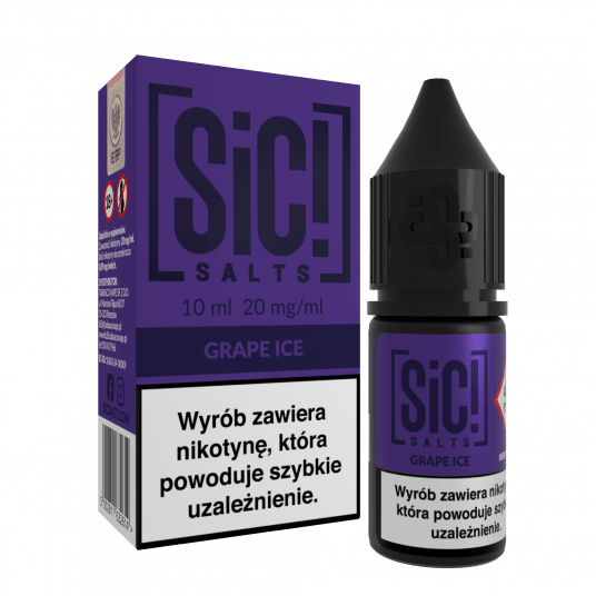 Sic Salt - Grape Ice 10ml 20mg