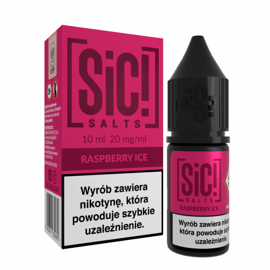 Sic Salt - Raspberry Ice 10ml 20mg