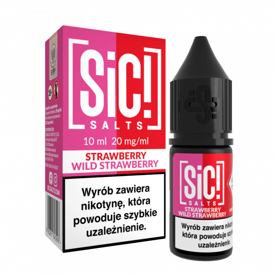 Sic Salt - Strawberry Wild Strawberry 10ml 20mg