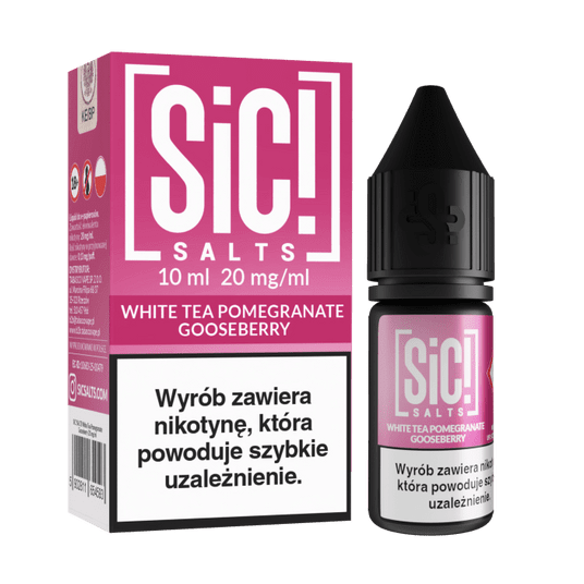 Sic Salt - White Tea Pomegranate Gooseberry 10ml 20mg -zdjęcie numer 1