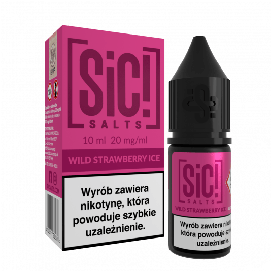 Sic Salt - Wild Strawberry Ice 10ml 20mg