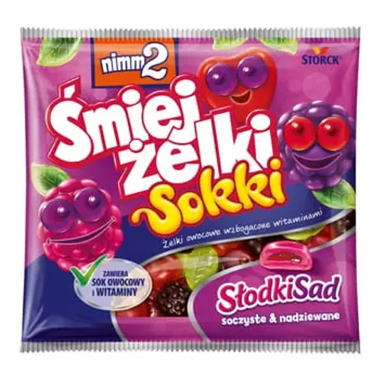 Śmiejżelki Nimm2 Red Fruits 90g/28 IMP -zdjęcie numer 1