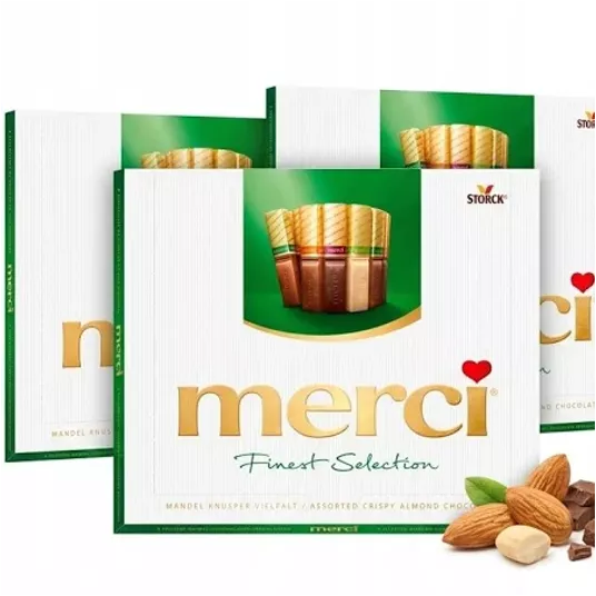 Storck Bomboniera Merci Zielona 250g/10 IMP -zdjęcie numer 1