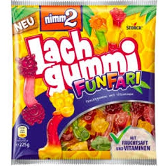Storck Nimm2 Śmiejżelki Funfari 90g/24 IMP -zdjęcie numer 1