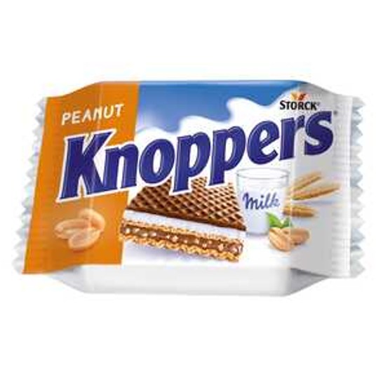 Storck Wafel Knoppers PEANUT 25g/24 IMP -zdjęcie numer 1