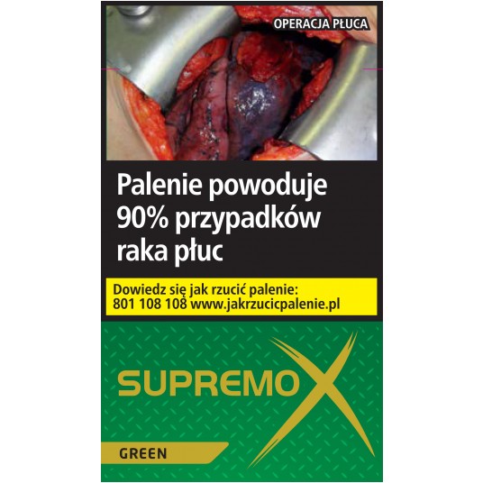 Supremo X Green 20 szt.